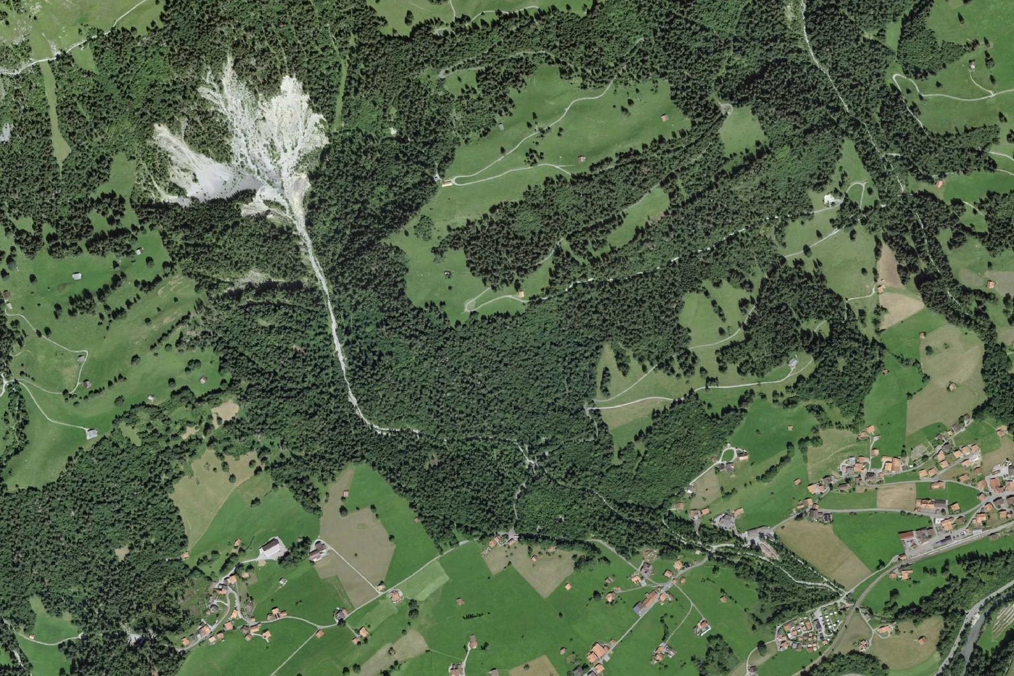 Wasserbauplan Hochwasserschutz Guetwüschgrabe