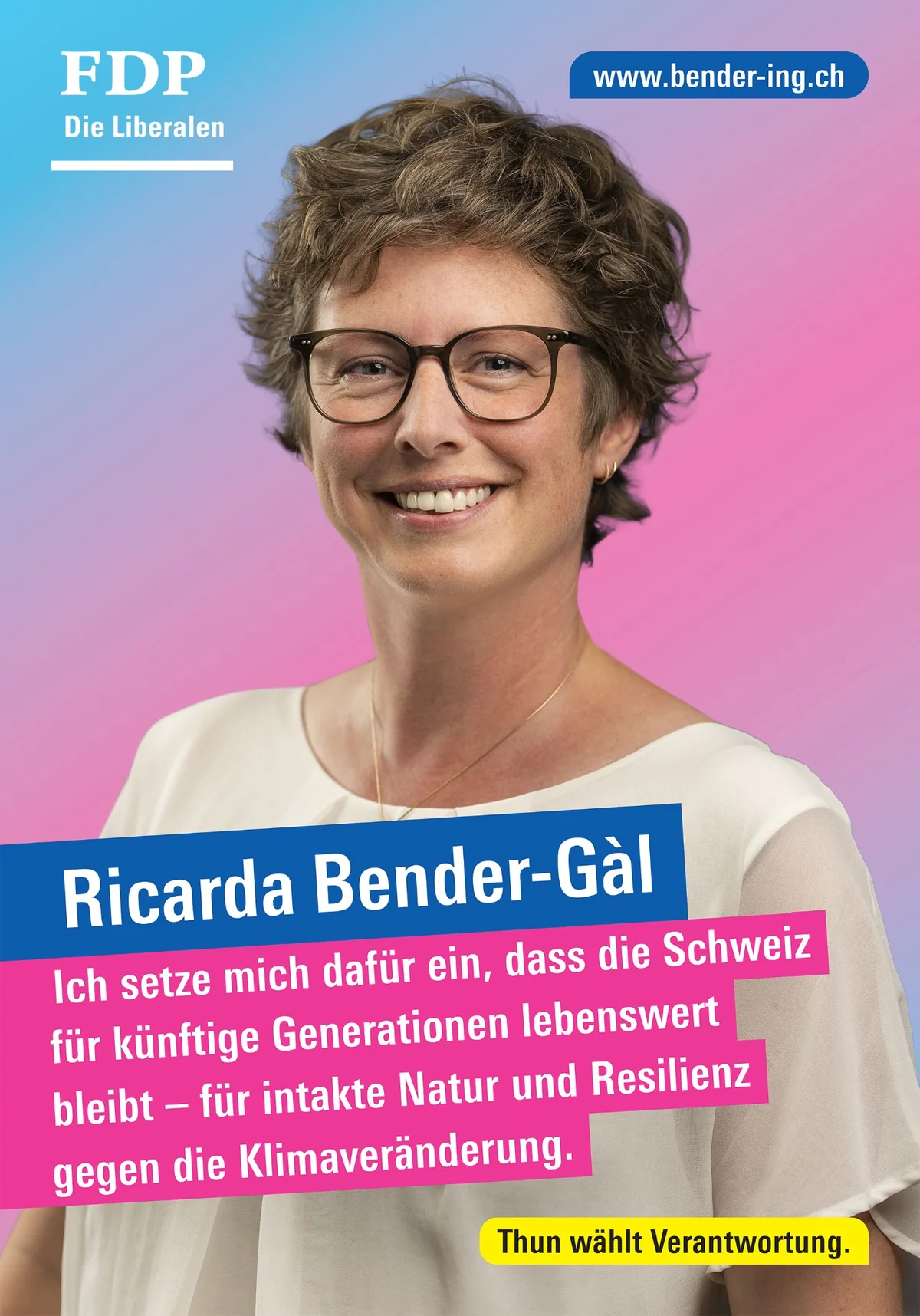 Plakat Ricarda Bender-Gàl